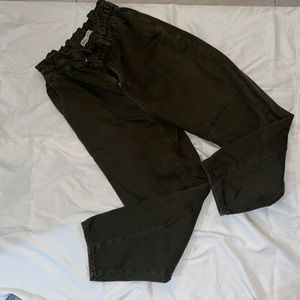 Dark Green Zara Trousers